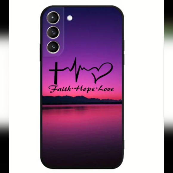 Samsung A51 Faith,Hope,Love Cell Phone Gel Case! NWT! - Picture 1 of 2